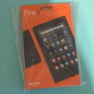 Amazon Fire 7 Tablet with Alexa in Orange Packaging